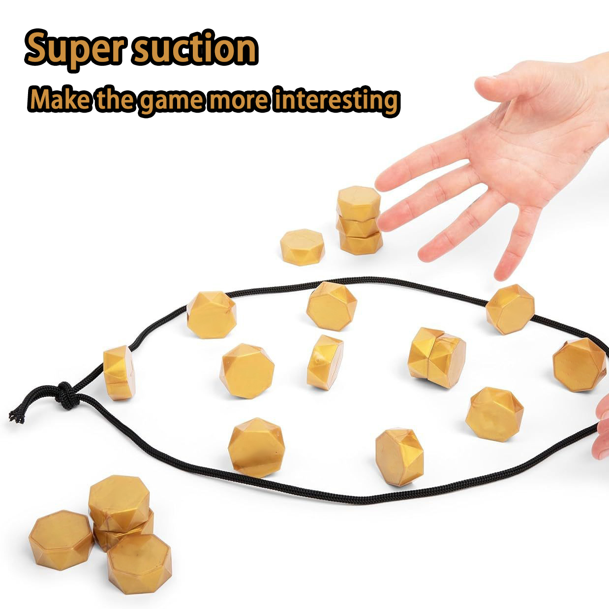 Magnetic Gold Nuggets, Chess,  - Board Game Nature review and price