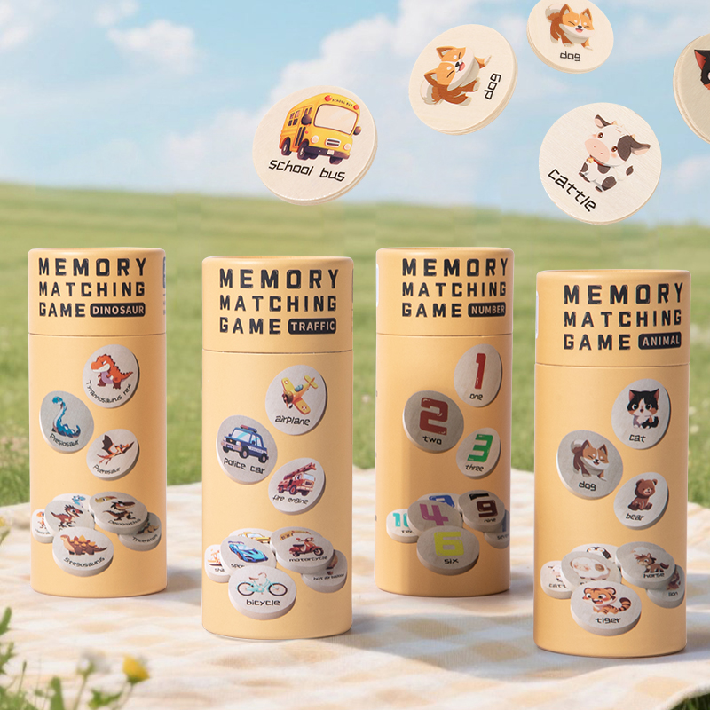 Wooden Memory Match Stick Ches - Board Game With Questions review and price