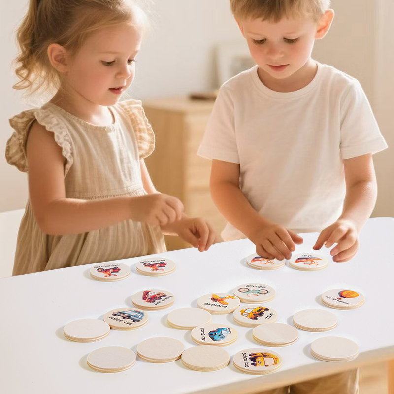 Wooden Memory Match Stick Ches - Board Game With Questions review and price