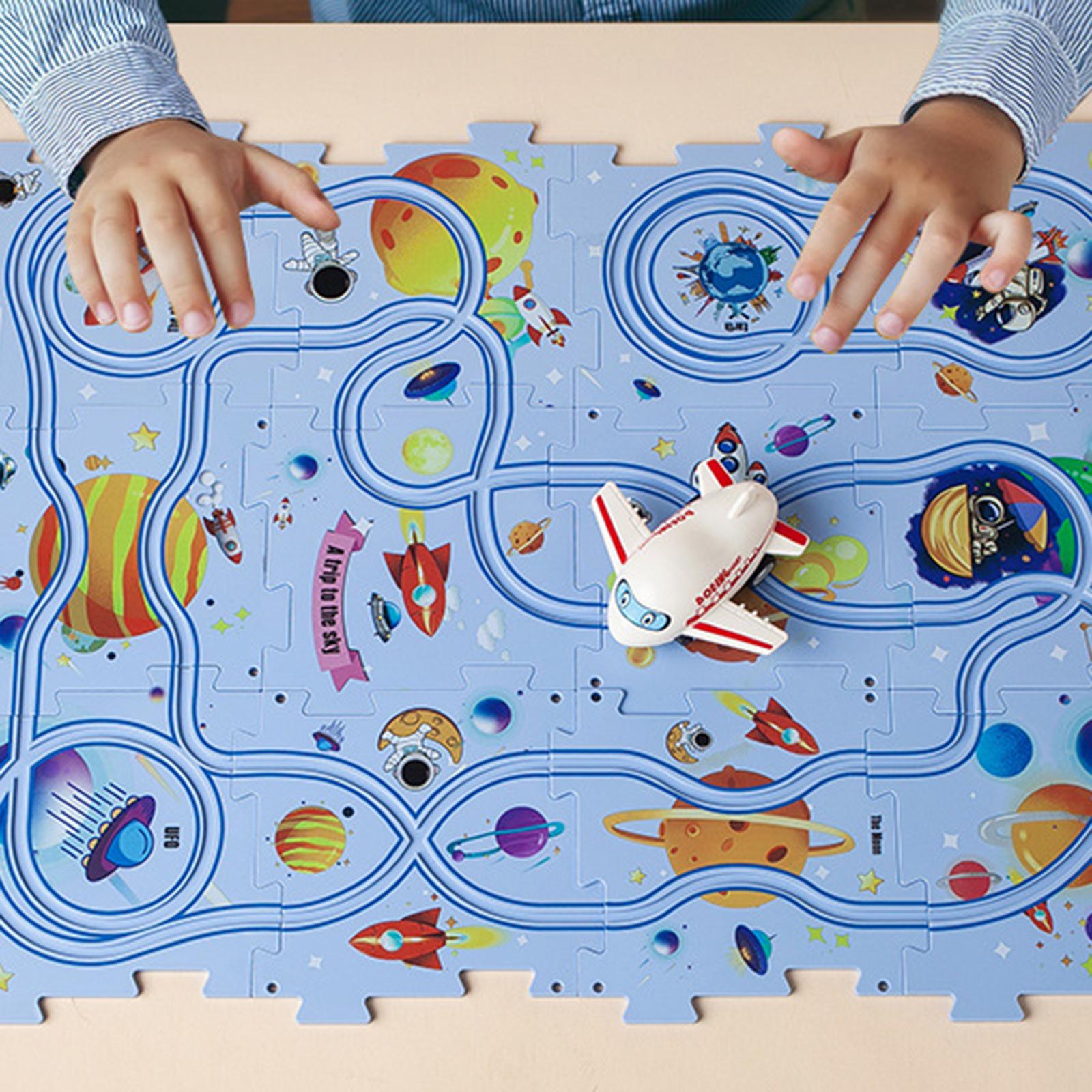 Puzzle Race Car Track Electric - Board Game Race Track review and price