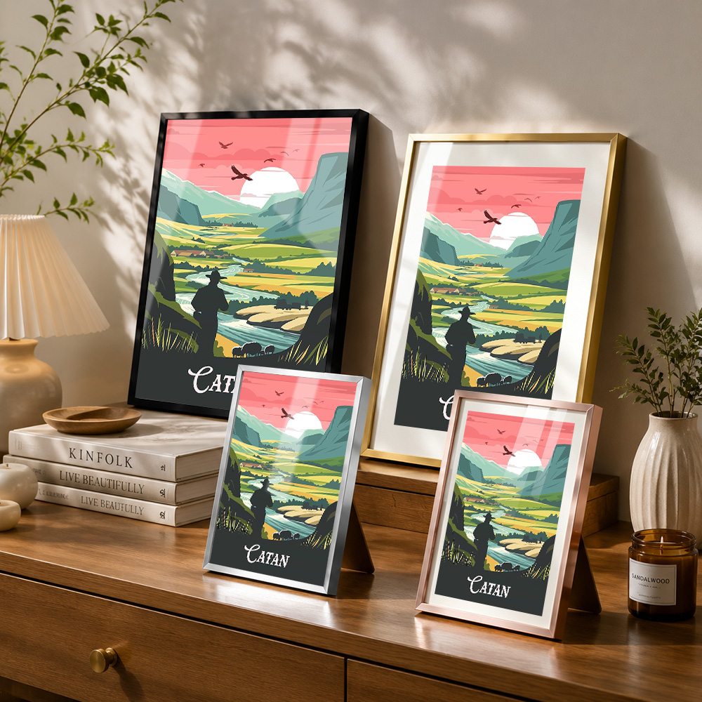 Catan Island Board Game Framed - Board Game Catan review and price