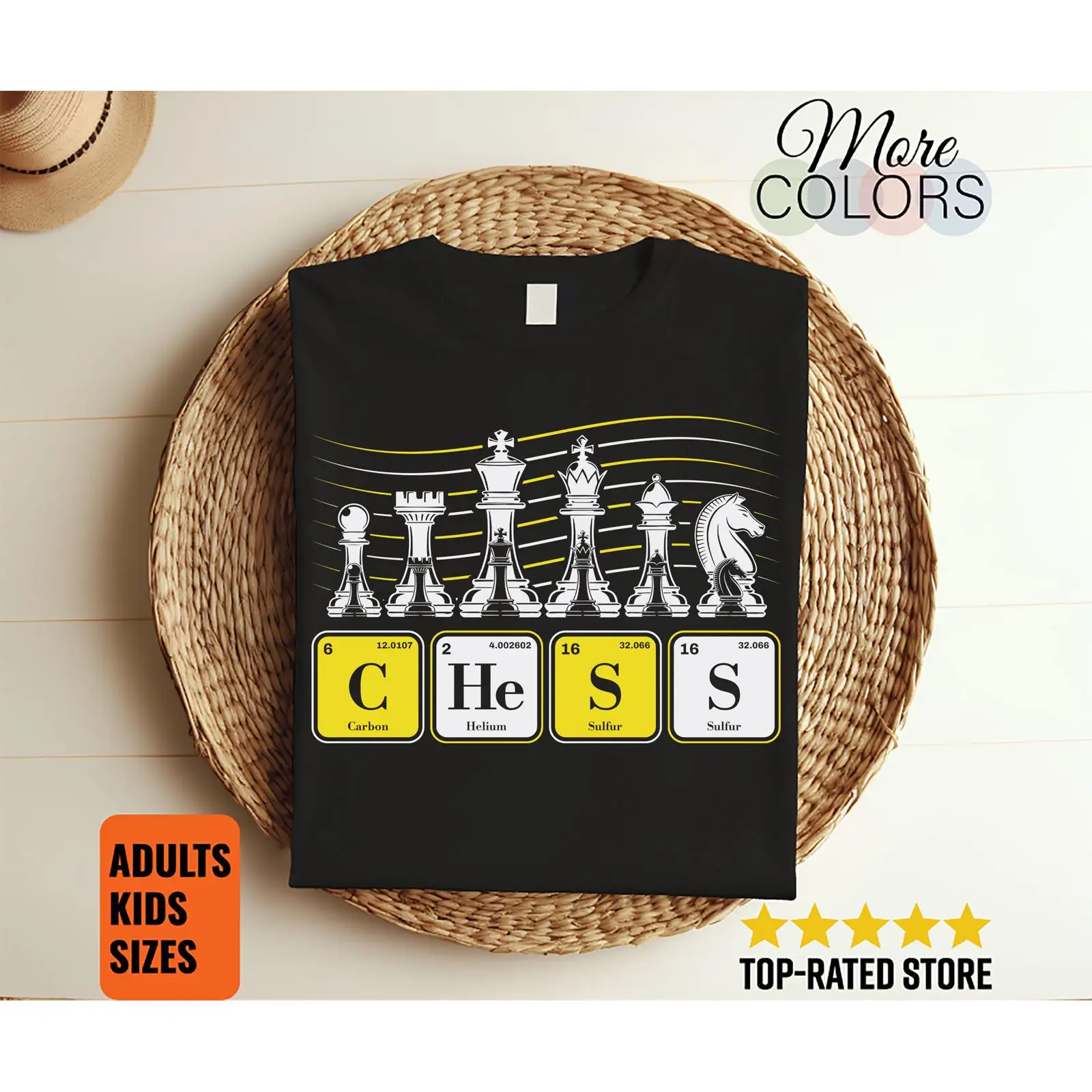 Chess Pieces Periodic Table Fu - Board Game Geek review and price