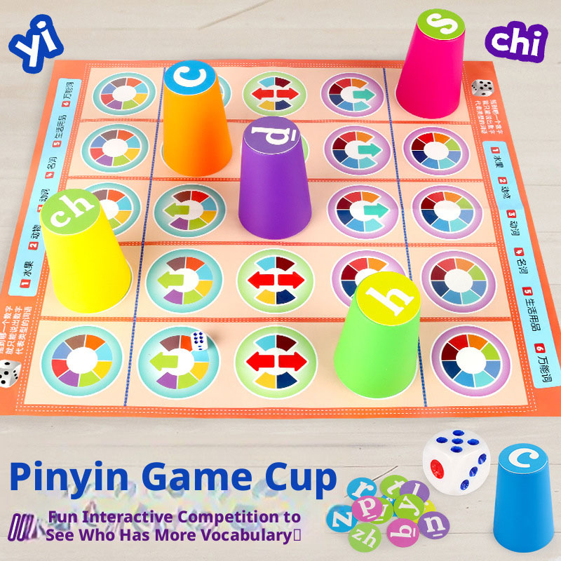 Hot Kids Chinese Pinyin Matchi - Board Game With Questions review and price