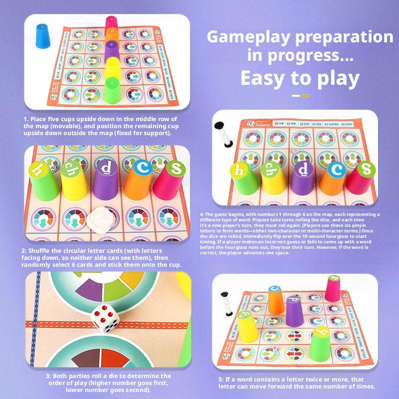 Hot Kids Chinese Pinyin Matchi - Board Game With Questions review and price