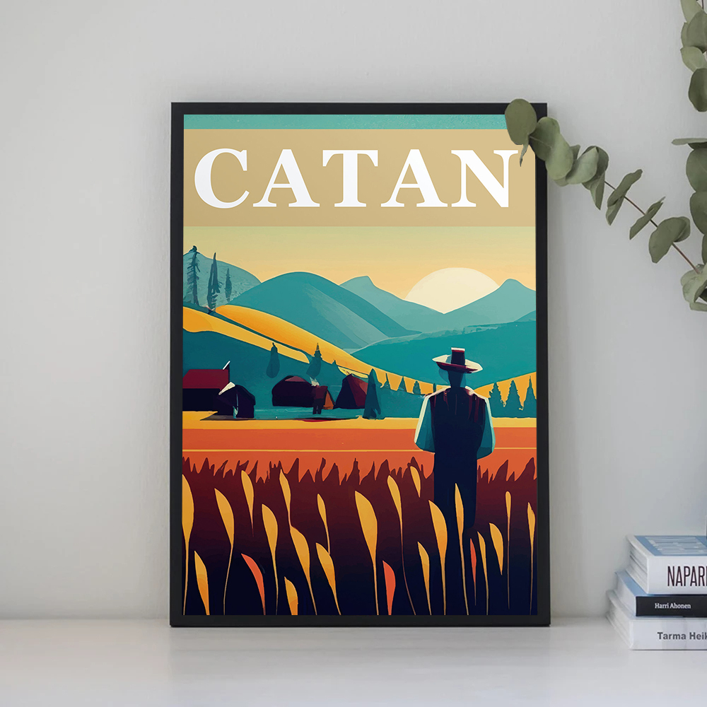 Retro Board Game Wingspan, Eve - Board Game Catan review and price