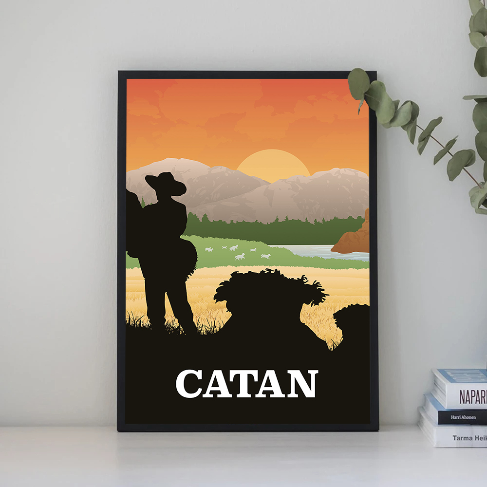 Retro Board Game Wingspan, Eve - Board Game Catan review and price