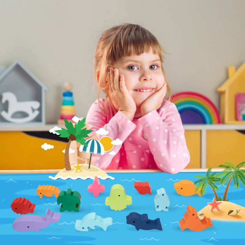 New Children Montessori Wooden - Board Game With Questions review and price