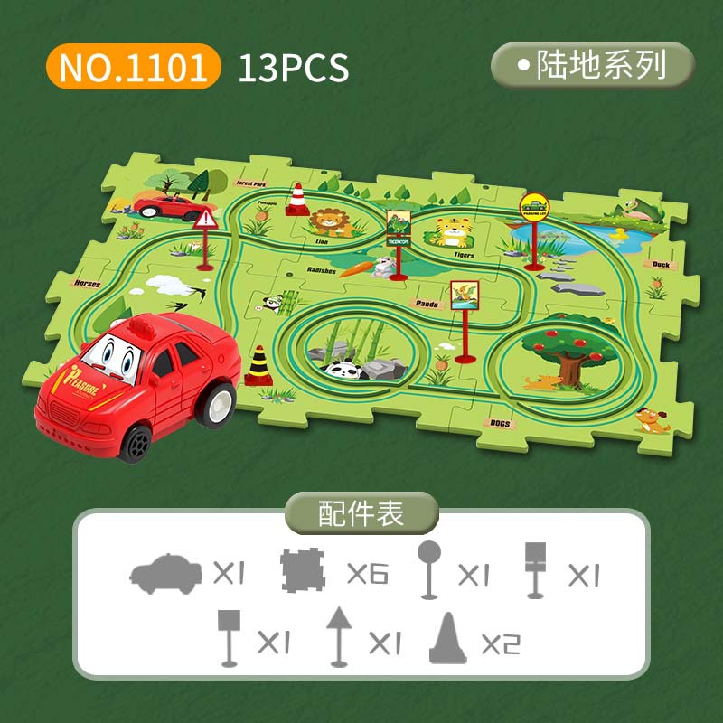 Montessori Electric Rail Car R - Board Game Race Track review and price
