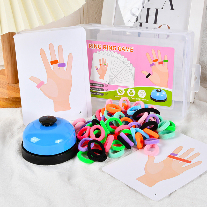 Kids Finger Ring Board Game Co - Board Game With Questions review and price