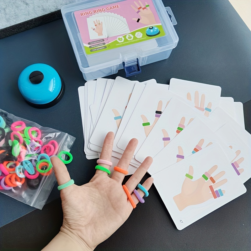 Kids Finger Ring Board Game Co - Board Game With Questions review and price