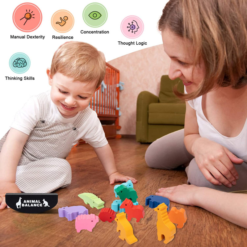 New Children Montessori Wooden - Board Game With Questions review and price