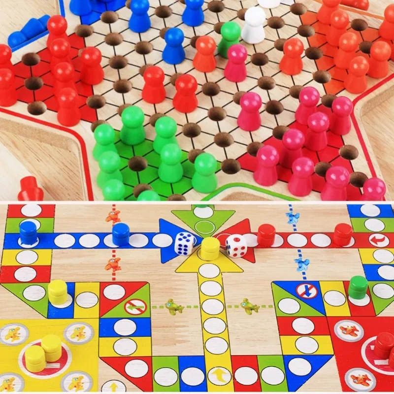 2 in 1 Double-Faced Mini Chess - Board Game Catan review and price