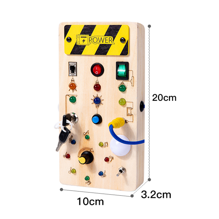 Montessori Busy Board Sensory  - Board Game With Questions review and price