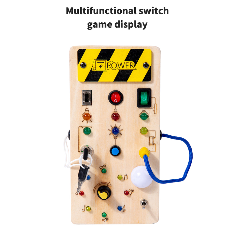 Montessori Busy Board Sensory  - Board Game With Questions review and price