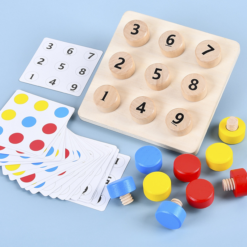 Wooden Tighten The Screws Matc - Board Game Nature review and price