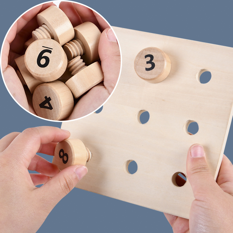 Wooden Tighten The Screws Matc - Board Game Nature review and price