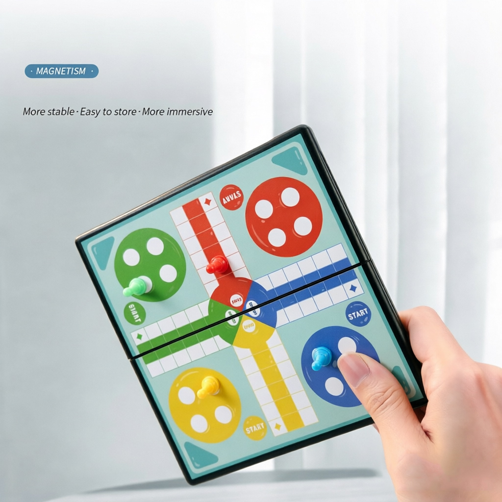 Magnetic Flying Chess Foldable - Board Game Cafe review and price