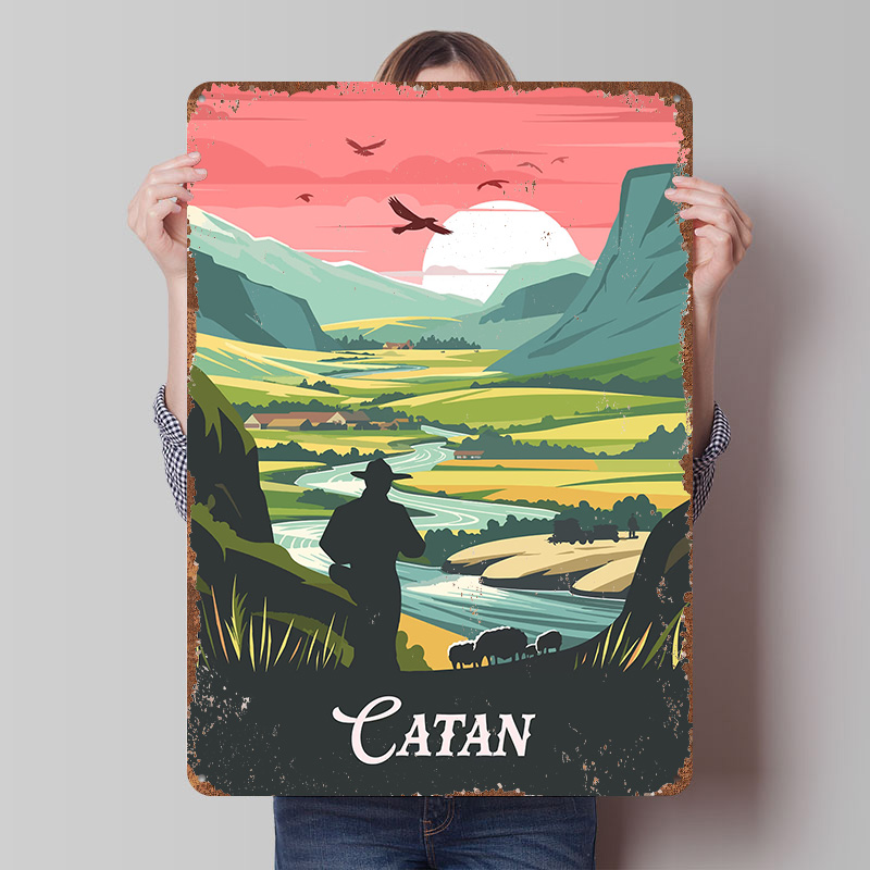 Catan Board Game Inspired Tinp - Board Game Catan review and price