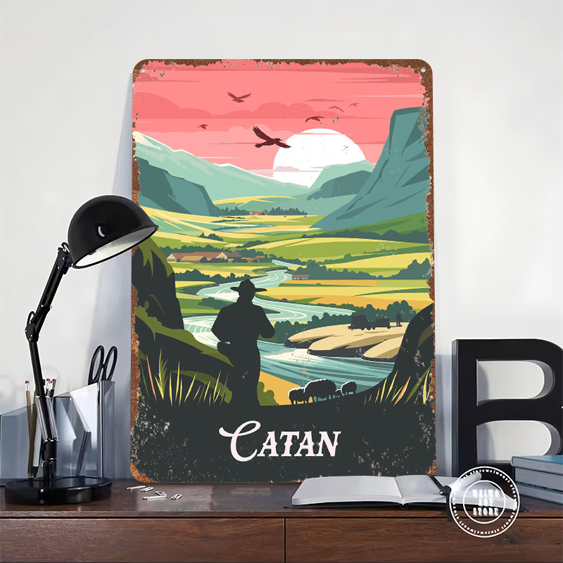 Catan Board Game Inspired Tinp - Board Game Catan review and price
