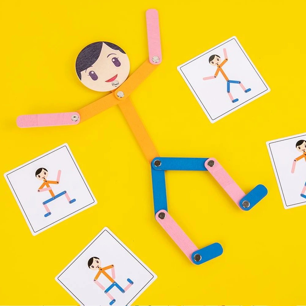Sport Wooden Man Material DIY  - Board Game With Questions review and price